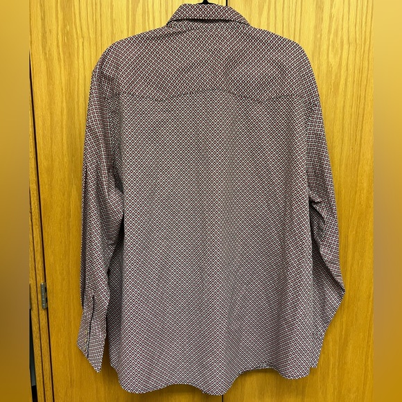 Wrangler 2XL pearl snap Wrancher LS shirt - Picture 3 of 4